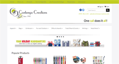 Desktop Screenshot of contempocreations.com